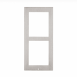 2N IP/LTE Verso – Frame for surface installation, 2 modules, Nickel (9155022)