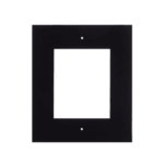2N IP/LTE Verso – Frame for flush installation, 1 module, Black (9155011B)