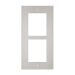 2N IP/LTE Verso – Frame for flush installation, 2 modules, Nickel (9155012)