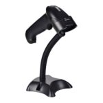 Ασύρματο/Ενσύρματο 2D Barcode Scanner Power on BCS-05BW, με stand