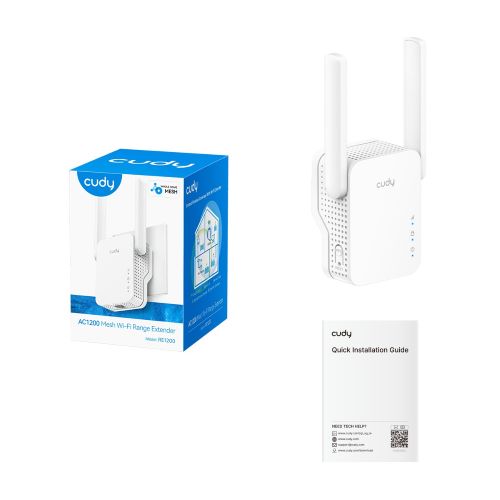 Extender Cudy RE1200 Di start