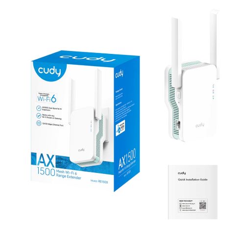 Extender Cudy RE1500 Di start