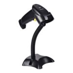 Ασύρματο/Ενσύρματο 2D Barcode Scanner Power on BCS-03BW, με stand